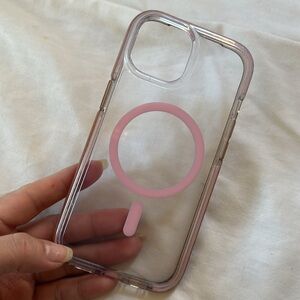 Tech 21 Pink IPhone 15 case Cover